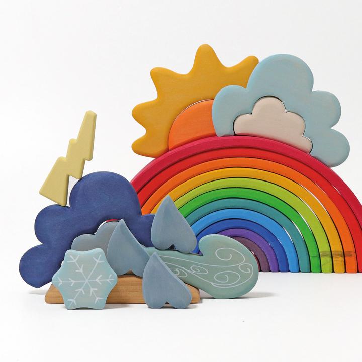 Actual product image Grimm's Building game weather