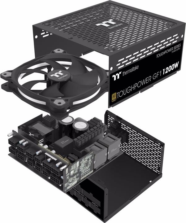 Actual product image Thermaltake Toughpower GF1 1200W Gold (1200 W)