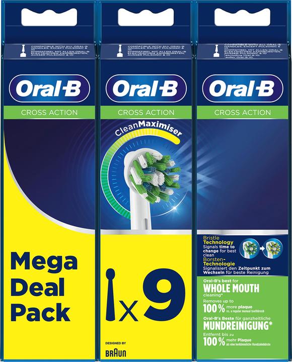 Produktbild Oral-B Cross Action CleanMaximiser (9 x)