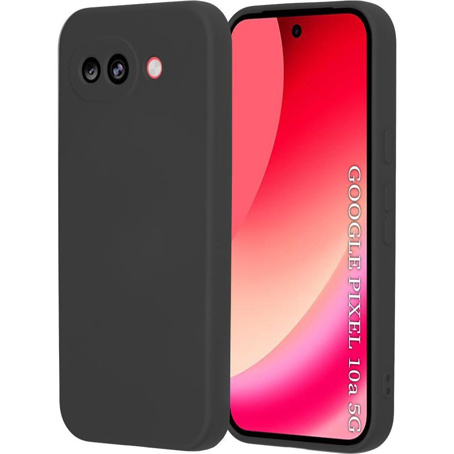 Techsuit - SoftFlex - Google Pixel 10a - Black (Google Pixel 10a), Cover smartphone, Nero