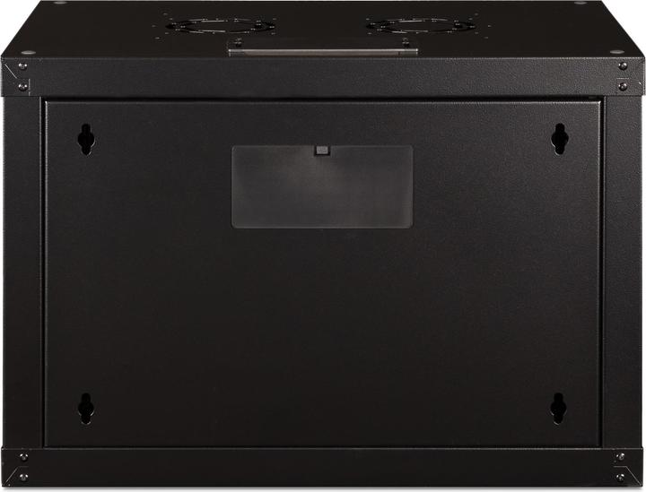 Produktbild Digitus 48,3cm 19Zoll Wandschrank 7HE schwarz Groesse HxBxT 420x600x450 mm (7 HE, 19 Zoll Rack)