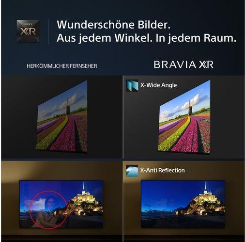 Actual product image Sony XR-85X95L (85", X95L, Mini-LED, 4K, 2023)