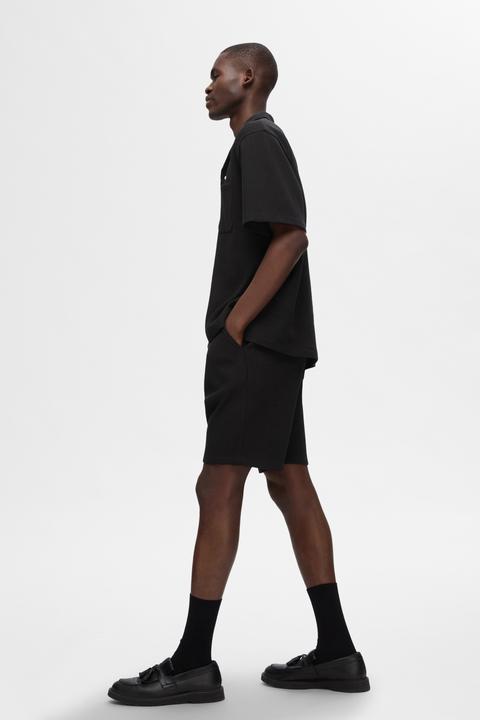 Image du produit Selected Short à structure gaufrée (S)