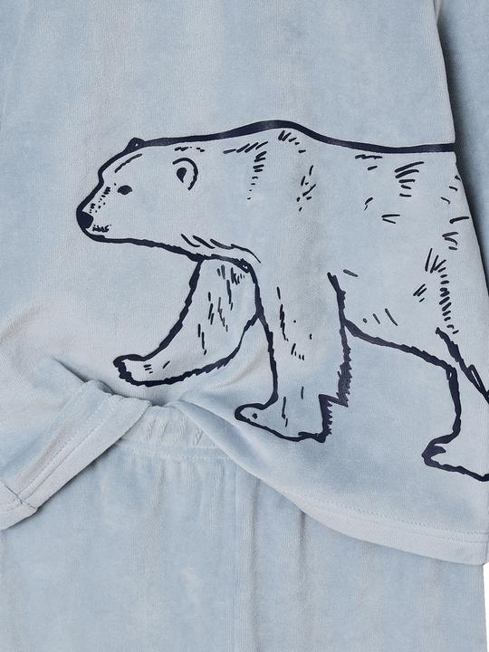 Immagine prodotto Vertbaudet 2er-Pack Samt-Schlafanzüge POLARTIERE Jungen, Recycling-Polyester (158, 164)