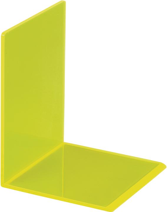 Maul Acrylic Bookends Set Neon Blue/Yellow/Pink (10 x 10 x 13 cm)
