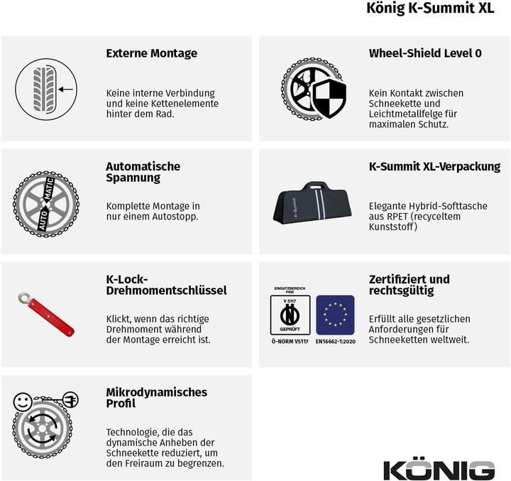 Image du produit König Chain K-summit Xl K55