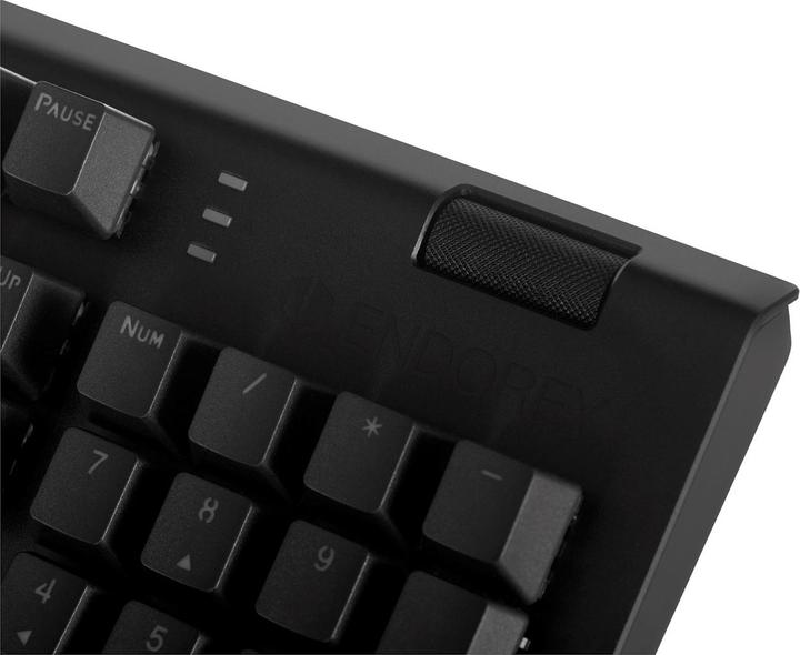 Actual product image Endorfy Omnis keyboard USB QWERTY Black (US, Cable)