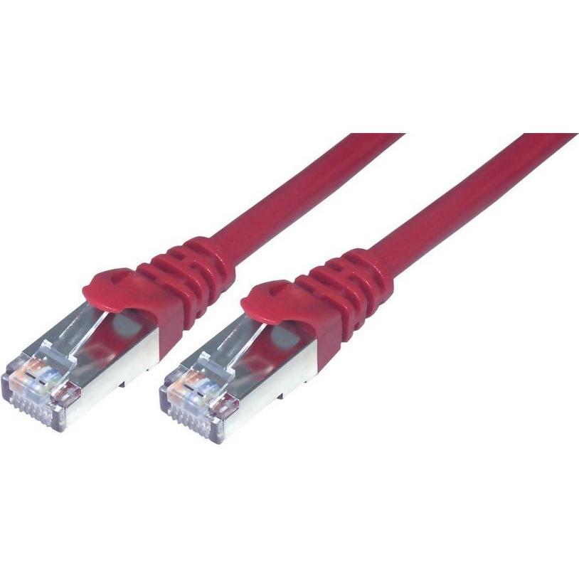 MCL Eco patch cable Cat 6 F/UTP - 5m Red (F/UTP, CAT6, 5 m), Netzwerkkabel