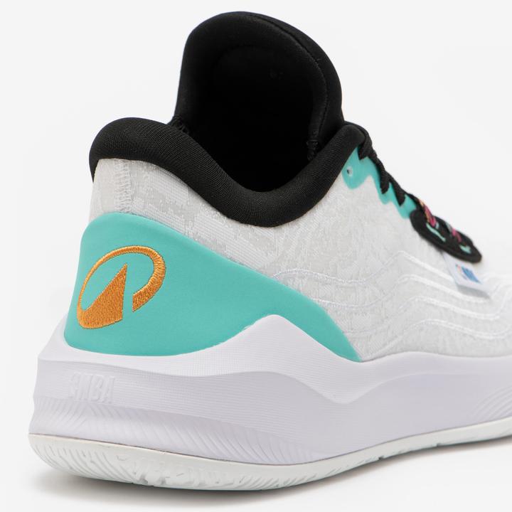 Actual product image Tarmak Men's/Women's Basketball Shoes NBA Spurs Fast 900 Low-1 - White (46)