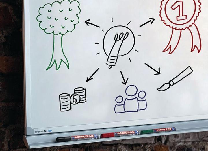 Actual product image Edding Whiteboard markers 360 (Multicoloured, 3 mm, 4 x)