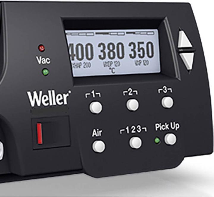 Actual product image Weller Erem Vacuum Station WXR 3032 digital 420 W, 600 W 100 450 °C incl. tray, soldering tip, desoldering