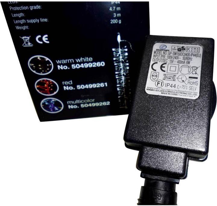 Produktbild Eurolite Büschellichterkette 500er LED 5m Warmweiss (5 m)