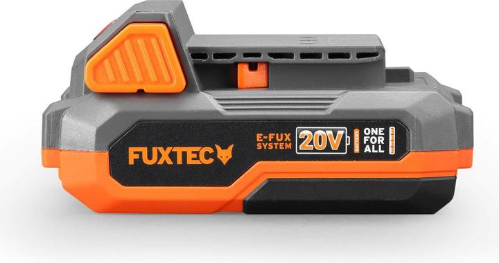 Actual product image Fuxtec 20V Battery Leaf Blower FX-E1LB20 SET 1 with 2 x Battery 2Ah, 1 x Charger 1A (Rechargeable battery operated, Vacuum cleaners & blowers)