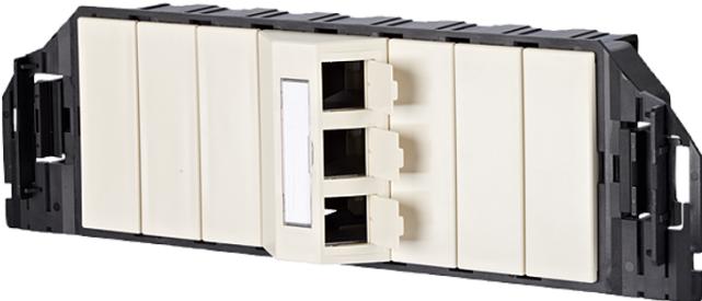 Produktbild Metz Connect NETCOM 1309360301-E Telefon-/Antennen-/Steckdose