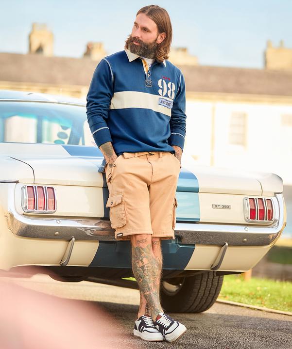 Produktbild Joe Browns Crew Neck Placement Print Rugby Top (M)