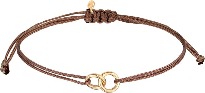 Immagine prodotto Elli Geo (16 cm, Argento 925 placcato oro, Nylon, Nessuna pietra)