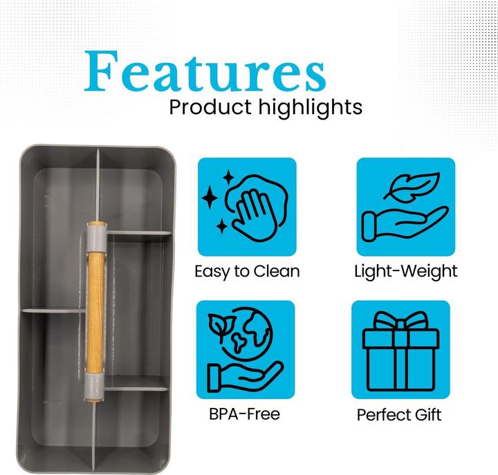 Produktbild Intirilife Make Up Organizer in Grau