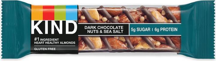 Actual product image Be-Kind Dark Chocolate Nuts & Sea Salt (12 pcs., 480 g)