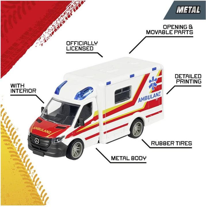 Produktbild Majorette Mercedes-Benz Sprinter Ambulance