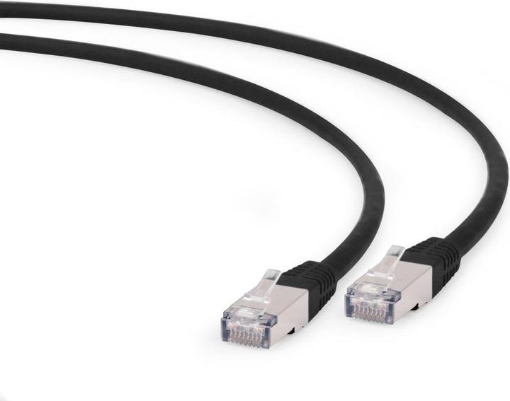 Produktbild Gembird S/FTP Cat. 6A LSZH patch cord, black, 20 m (S/FTP, CAT6a, 20 m)