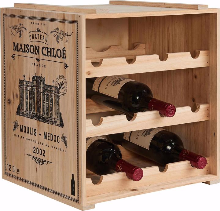 Produktbild home24 Vinothek (36 x 32 x 39 cm, 12 Fl.)