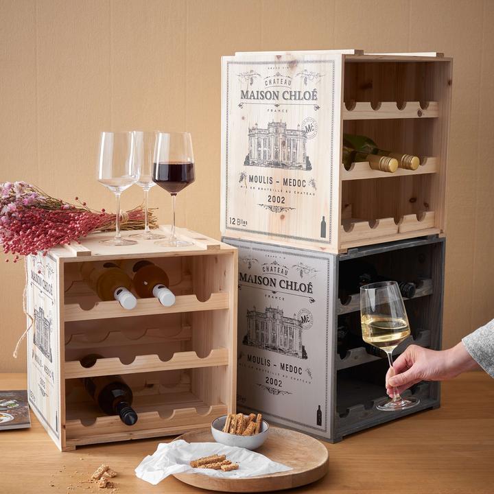 Produktbild home24 Vinothek (36 x 32 x 39 cm, 12 Fl.)