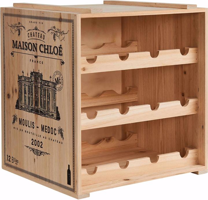 Produktbild home24 Vinothek (36 x 32 x 39 cm, 12 Fl.)