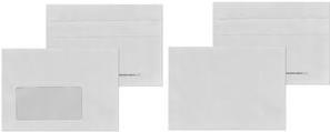 Produktbild Mailmedia Briefumschl„ge C6 selbstklebend, ohne Fenster (162 x 114 mm, 1x)