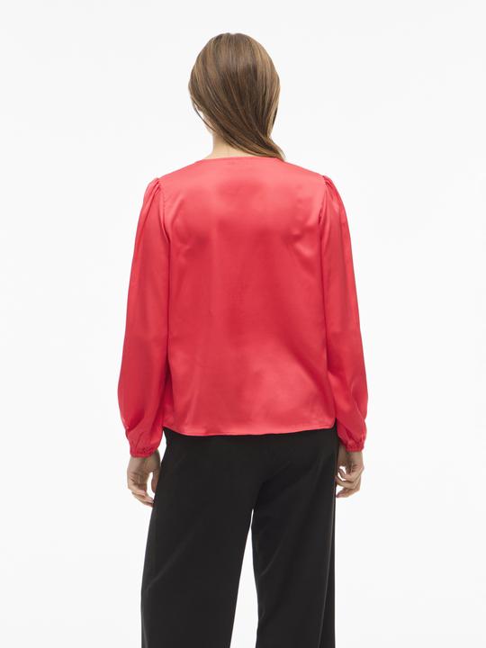 Immagine prodotto Vila VIELLETTE V-Ausschnitt Oberteil mit langen Ärmeln (38)