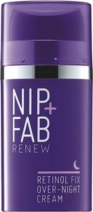 Actual product image Nip + Fab Retinol Fix Night Cream (Overnight Cream) 50 ml (L) (50 ml, Night cream)