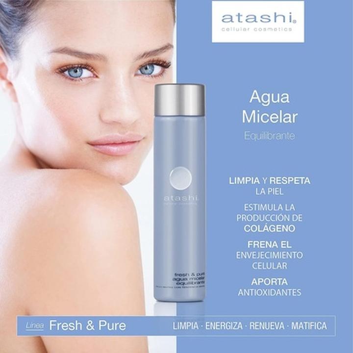 Image du produit Atashi FRESH & PURE agua micelar 150 ml (Eau micellaire, 150 ml)