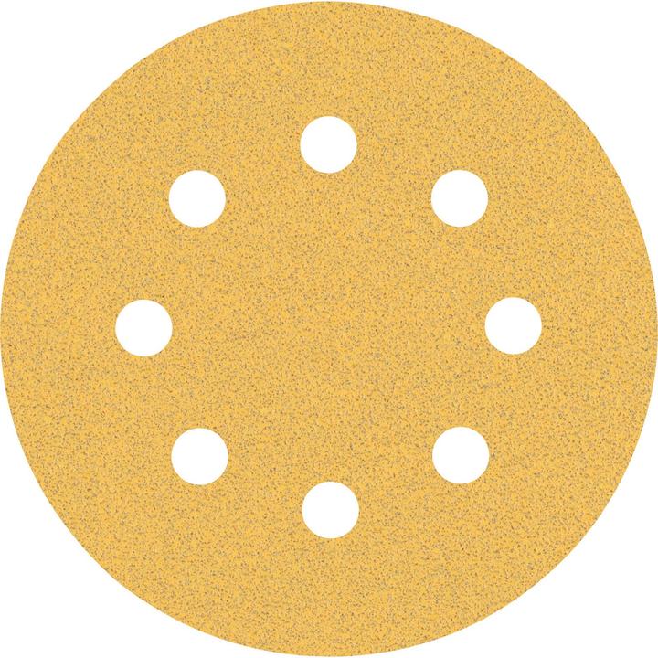 Image du produit Bosch Professional Zubehör EXPERT C470 Papier abrasif à 8 trous pour ponceuse excentrique, 115 mm, G 80, 5 pcs. (80)