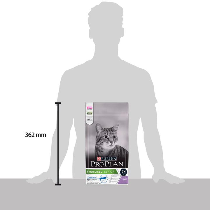 Actual product image Pro Plan Cat Sterilised 7+ Turkey1.5kg (Adult, 1 pcs., 1500 g)
