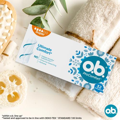 Actual product image o.b. A.B. - Procomfort Super - Tampons (32 x, Regular)