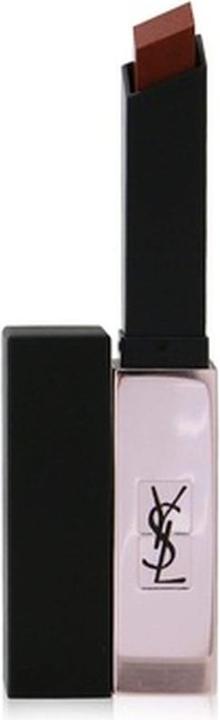 Actual product image Yves Saint Laurent Rouge Pur Couture The Slim Glow Matte Illicit Orange 214 (Illicit Orange)
