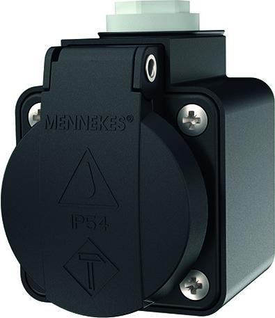 Produktbild Mennekes MEN 10083 SCHUKO-Aufbausteckdose 16A