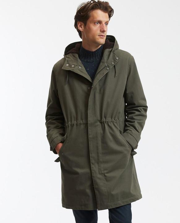 Actual product image La Redoute Collections Halblanger Parka mit Webpelzfutter (M)