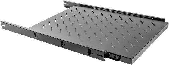Produktbild Lanberg festes Schiebefach 19 '1U / 465x750mm, maximale Tragfähigkeit bis 15kg schwarz