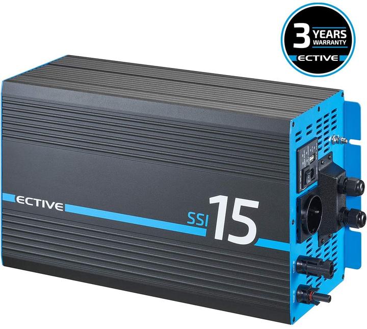 Immagine prodotto Ective Inverter a onda sinusoidale pura SSI 15 con regolatore di carica MPPT 1500 W