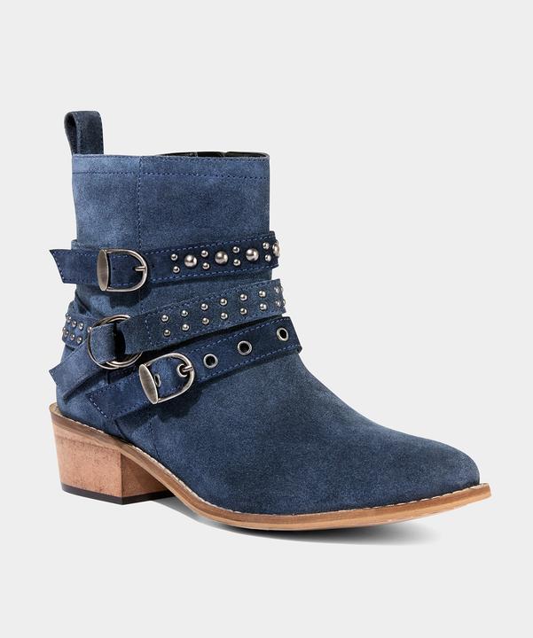 Image du produit Joe Browns Side Zip Suede Studded Ankle Boots (38)