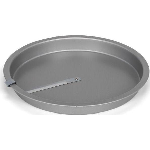 Patisse Butterkuchenform mit Messer 26 cm Silberstahl, Backform, Silber