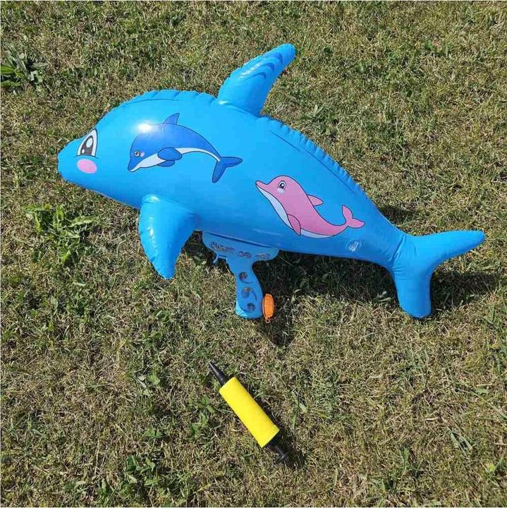 Produktbild Alldoro Wasserpistole Delfin aufblasbar (Tank Integriert)