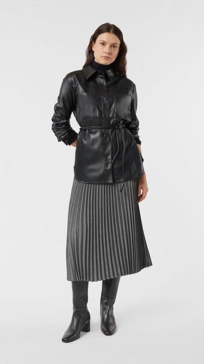Produktbild Comma Indoor-Jacke Overshirt aus Kunstleder (36)