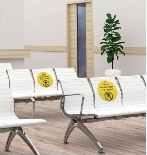 Actual product image Avery Notice labels set Ø 200 mm, 8 sheets