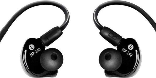 Produktbild Mackie In-Ear Kopfhörer MP-240 mit Tuch (NC, Kabelgebunden)