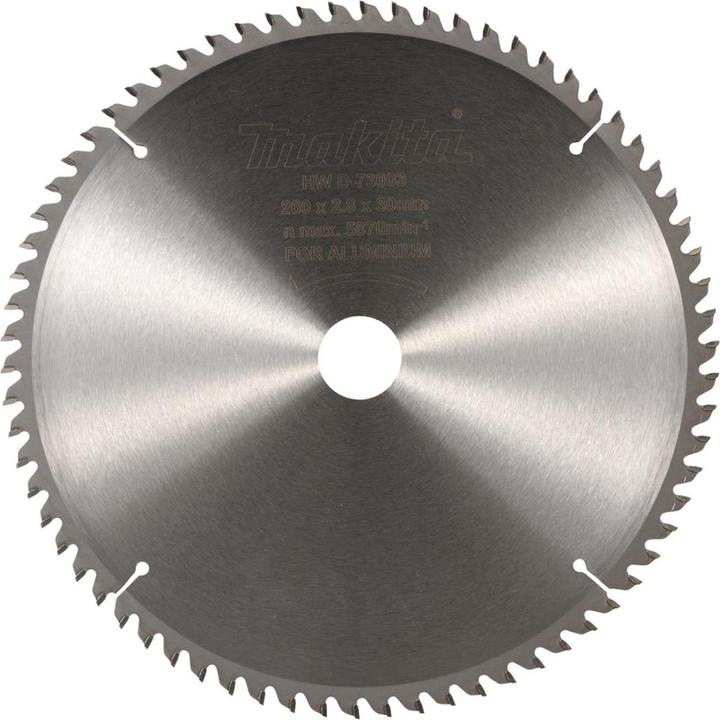 Image du produit Makita D-73003 T.C.T. pjūklas 260X2.8X30mm 5° T70 aliuminio pjovimui