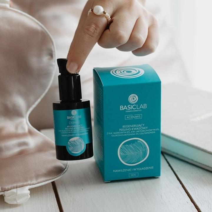 Image du produit BasicLab Acidumis Acid Regenerating Peeling 30Ml (Exfoliant nettoyant, 30 ml)