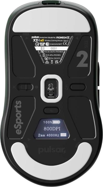 Immagine prodotto Pulsar Gaming Gears X2H eS - Taglia media 2 (Cablato, Senza fili)