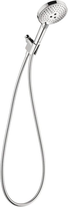 Produktbild hansgrohe Verstellbare Handbrause mit 3 Sprühstrahlen, Regen- und Massagefunktion, einfach zu installieren (3 Strahlarten)