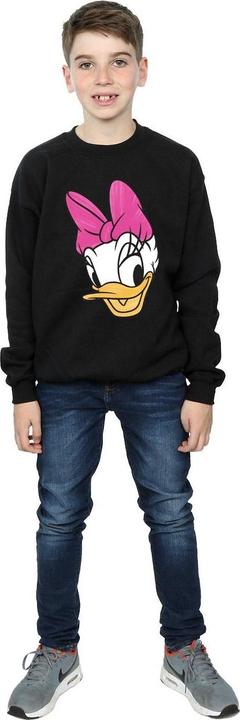 Actual product image Disney Boys Daisy Duck Head Painted Sweatshirt (128)
